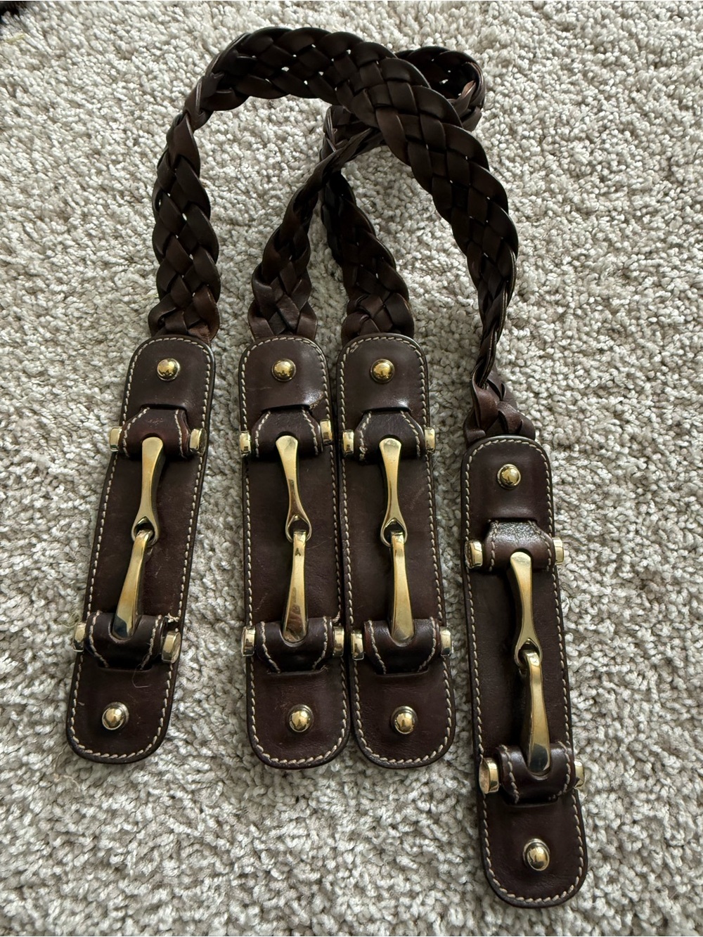 Gucci Leather Shoulder Straps